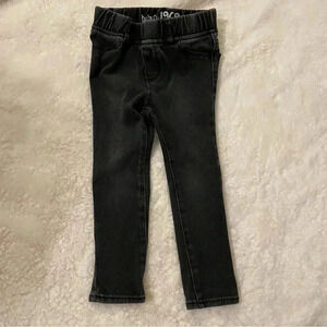 GAP black legging jean, size 2 years